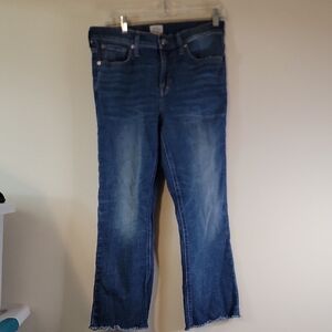 J. Crew Dark Blue Straight Leg Jeans